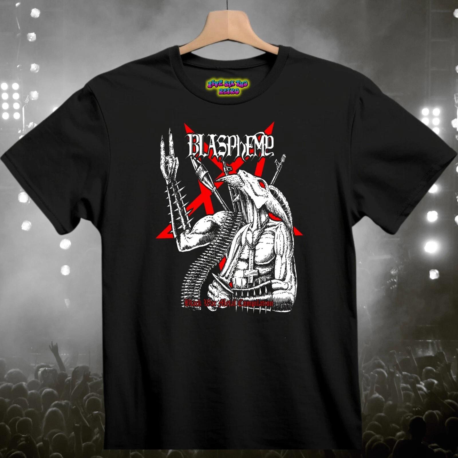 Blasphemer Death Metal Band T-Shirt Black S-3XL XXXL