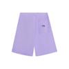 Li Ning Summer Party Series Letter Pattern Printed Loose Straight Casual Shorts Men shorts Rose-Purple AKSSA79-2
