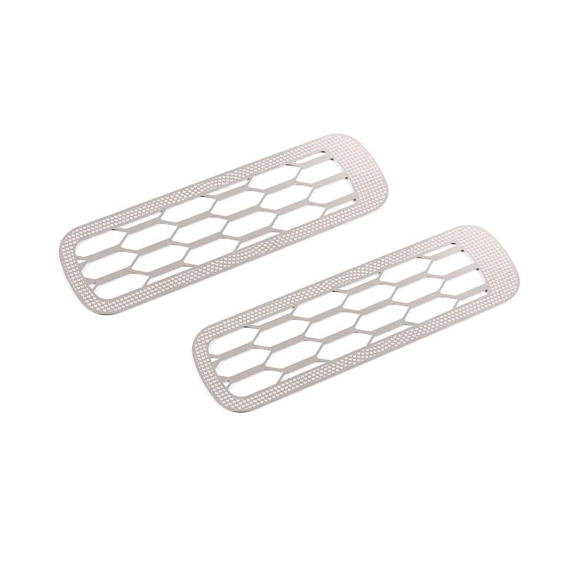 For Land Rover Defender 90 110 130 2020-2025 stainless steel Front fog lamp protective cover Accessories