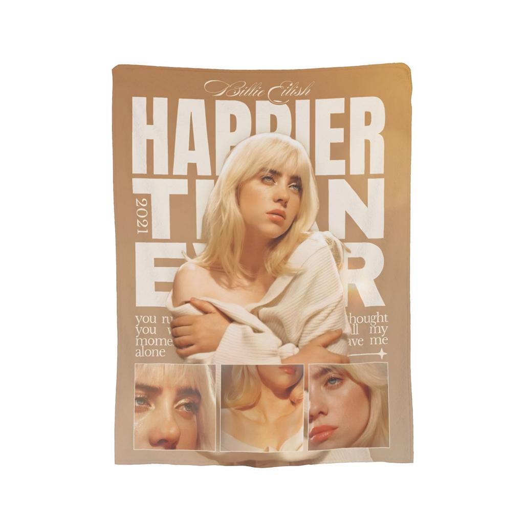 Billies Hit Me Hard And Soft Blankets Fleece Spring/Autumn  Portable Lightweight Thin Throw Blankets for Home Travel Quilt