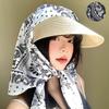 Filian UV Protection Bandana Straw Sun Cap