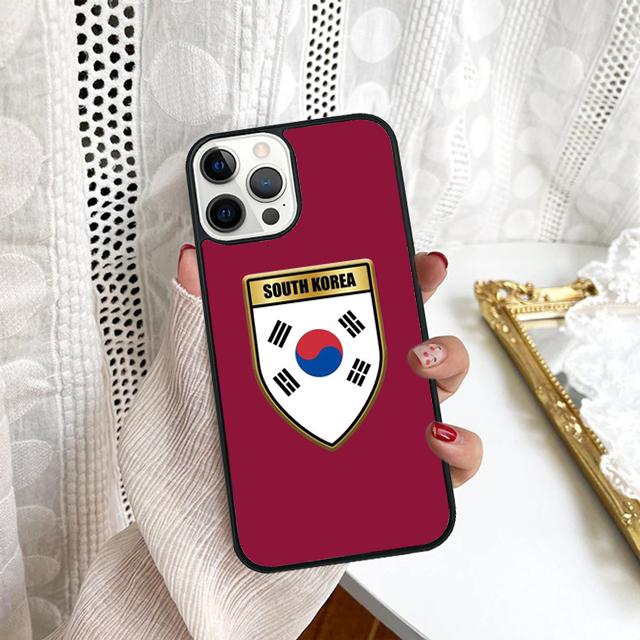 South Korea Flag Phone Case For Samsung Galaxy S10 S22 S23 S24 Note 10 20 Lite S20 Plus S21 Ultra Back Cover