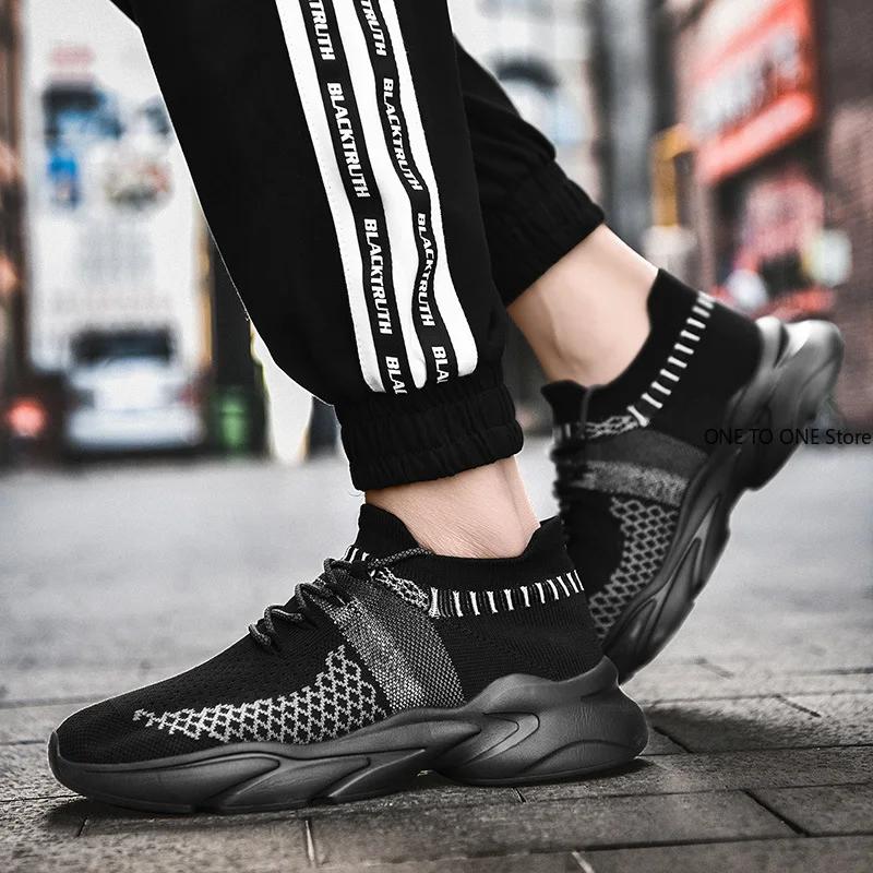 Fashion 2025 Men Shoes Comfortable Sneakers Breathable Running Shoes for Men Mesh Tenis Sport Shoes Waling Sneakers Sapato Masculino Bhi