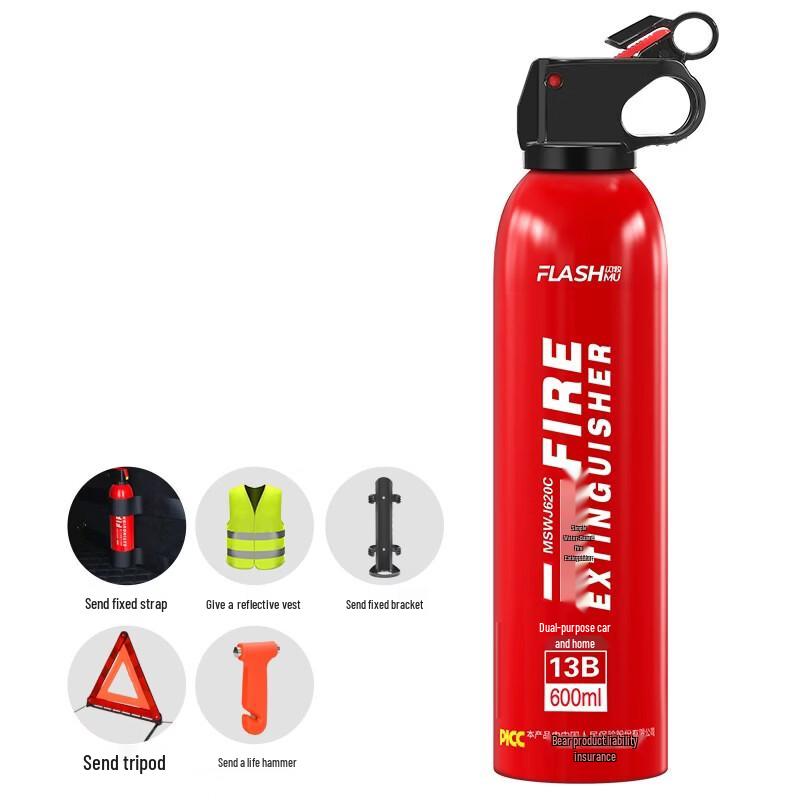 Mini Water-Based Car Fire Extinguisher Emergency Kit