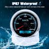 7Color LED Car GPS Speedometer 85MM Waterproof IP67 Speed Meter 60km/h with Antennafor Marine Boat Car ATV Motorcycle