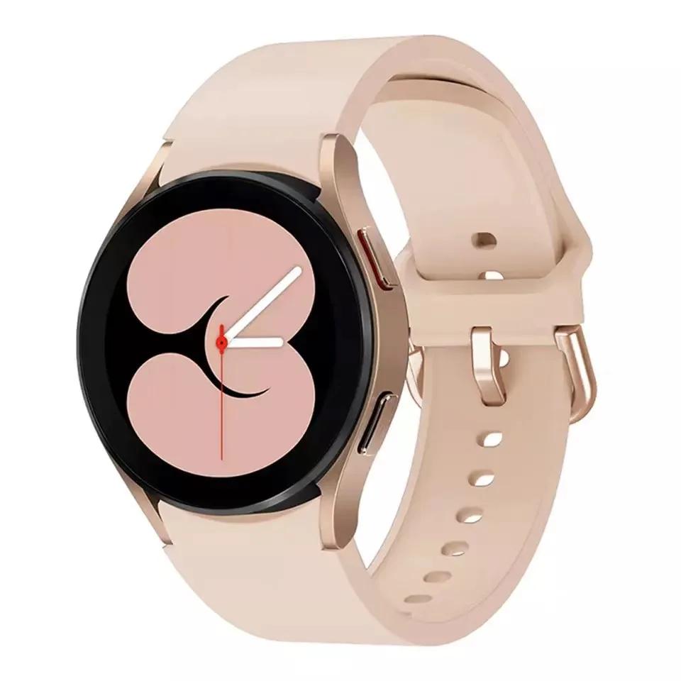 Silicone Strap For Samsung Galaxy Watch 7/6/5/4 40mm 44mm Color tonal buckle bracelet For Galaxy 6 Classic 43mm 47mm 5 Pro Belt
