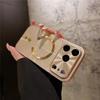 Case for iPhone 17 Pro Max - TPU+PC, Gold, MagSafe