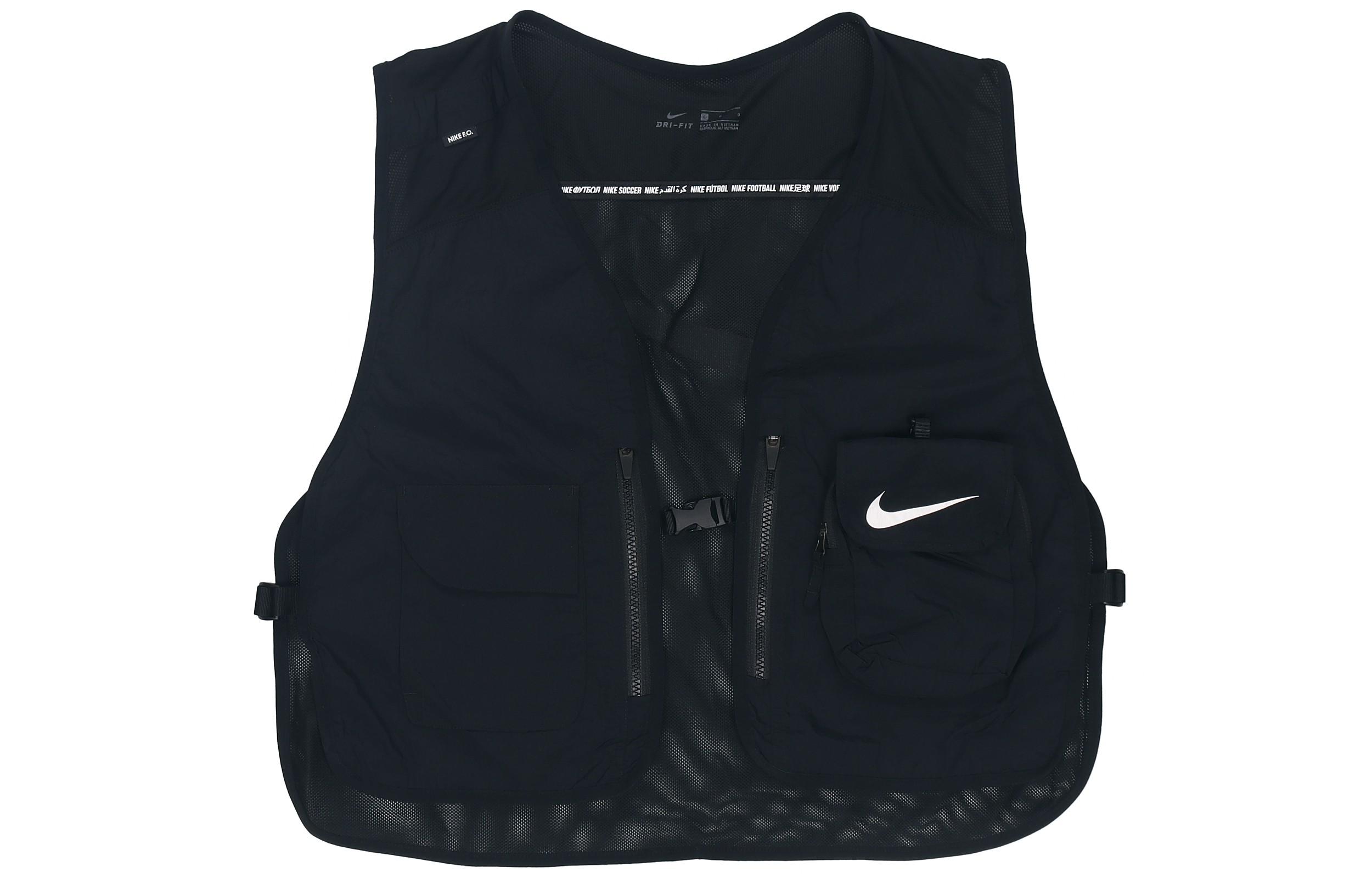 Nike Vests Men s Black Collarless Moderate Other CK9974-010 S