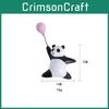 3d Resin Panda Magnet Set With Colorful Balloons For Refrigerator Decoration And Party Favor