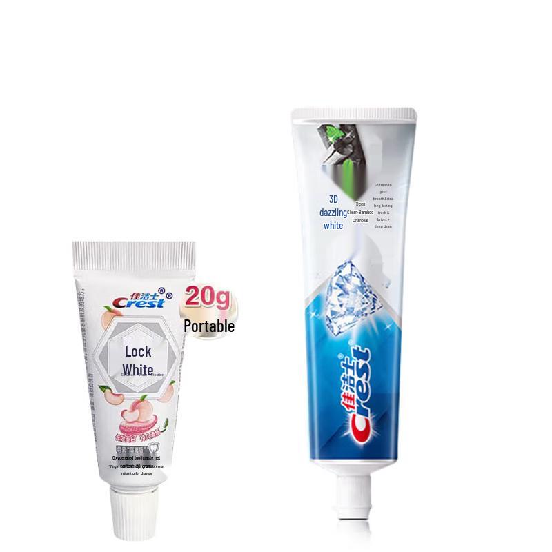 Crest Whitening & Cleaning Toothpaste Duo