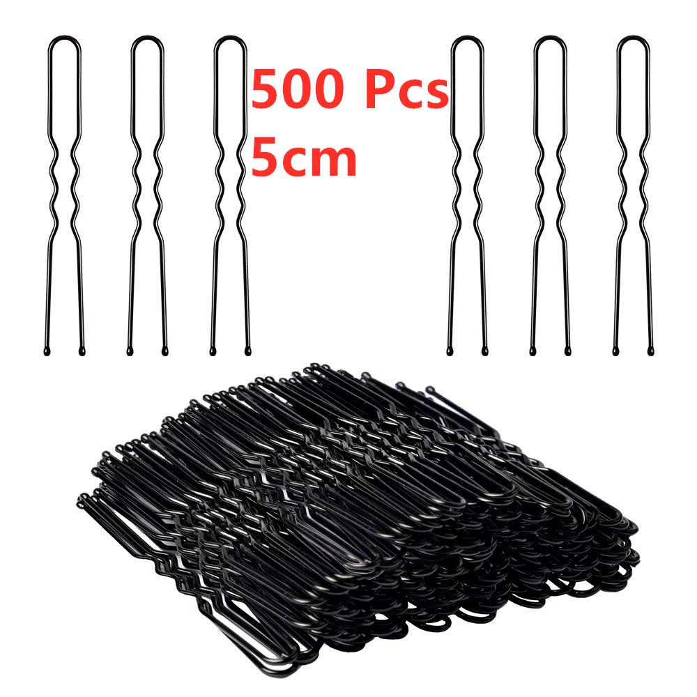 New style Blonde Bobby Pins U Shaped Hair Pins Gold/Black/Brown/Sliver Hair Pins for Buns for Women Girls (2/2.4 inch)
