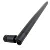 2 Pack WiFi Bluetooth Antenna RP-SMA Male Hole 6dBi PC Router 2.4GHz 5GHz Wireless Aerial