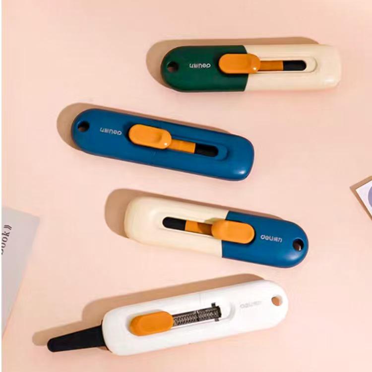 Deli TD700 Safety Utility Knife for Unboxing