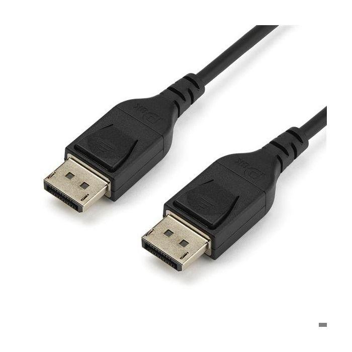 Câble vidéo DisplayPort 1.4 - StarTech.Com - 2 m - Certifié VESA - Plug and Play - Noir