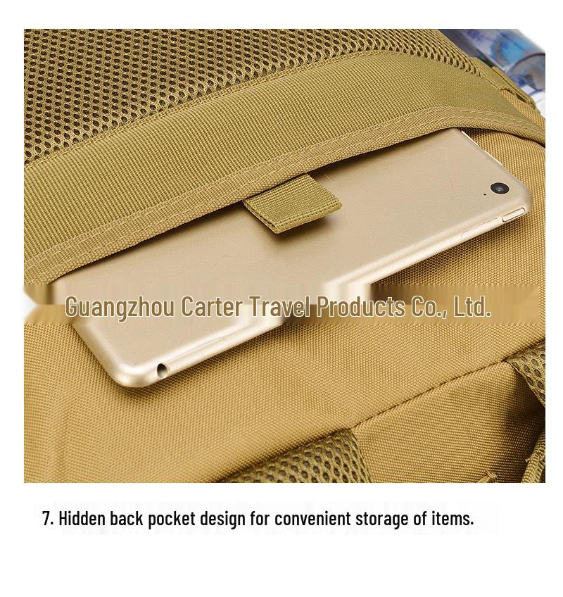 Men's Large Capacity Outdoor Sports MOLLE Backpack