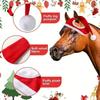 Cute Winter Horse Christmas Hat Photo Props Xmas Horse Hat Christmas Horse Hat  Party Supplies