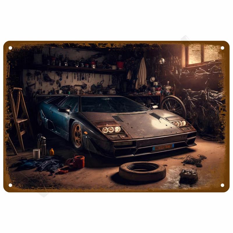 Bedroom Metal Signs Retro Metal Plate Posters Wall Art Mural Vintage Room Decoration Home Decor Items Tin Signs Aesthetic Men