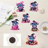 6pcs/Set Halloween Series Diamond Painting Magnets for Refrigerator Diamond Art Fridge Magnets for Adults Diamond Art Refrigerator Magnets Kits