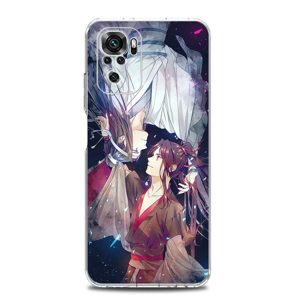 Anime Mo Dao Zu Shi Wei Wuxian Soft Phone Case For Xiaomi Redmi Note 12 11 9S 9 8 10 Pro Plus 7 8T 9C 9A 8A K40 Gaming Cover