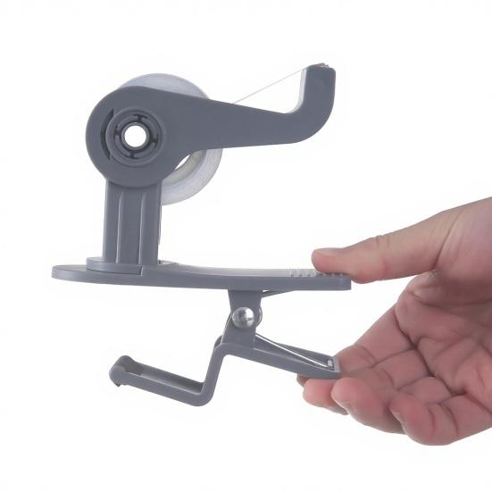 Tischbandabroller Tragbarer Klebebandrollenhalter mit Klemme für Zuhause Büro Schule Schreibwaren Verpackung Geschenkverpackung