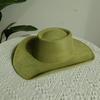 Cappello fedora western cowboy classico con top concavo convesso in camoscio a tesa larga uomo e donna cappello da cowboy moda festa cappello a tesa larga cowgirl