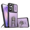 Coque Magnétique avec Protection d'Appareil Photo coulissante pour Samsung Galaxy A57 A56 A37 A17 A07 A36 A26 A16 A55 A35 A25 A05 S A53