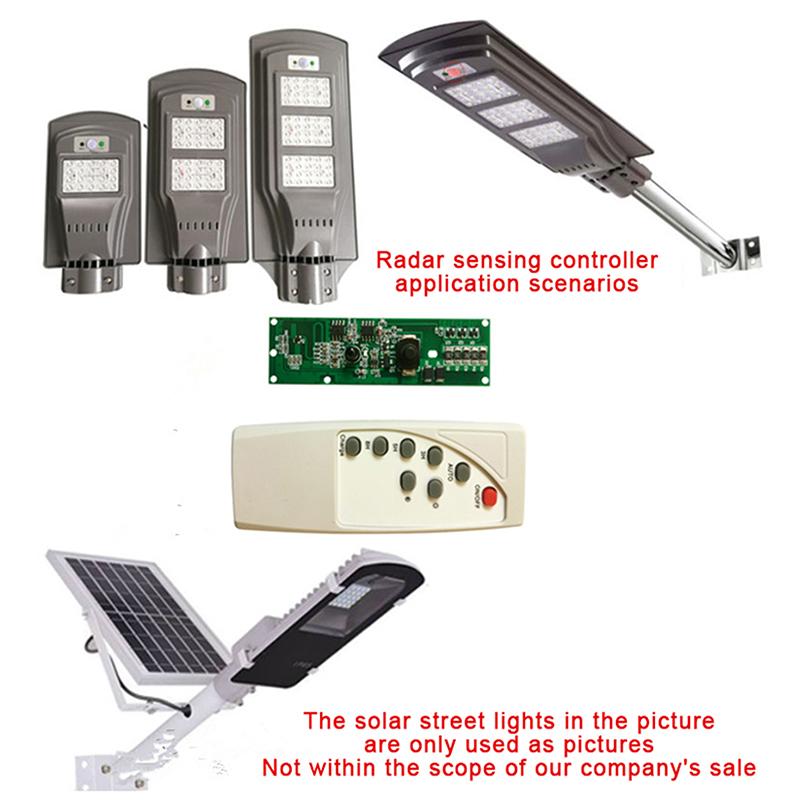 1Set Automatic Control Lamp Board With Remote Controller Human Body Induction Practical Solar Led Driver Board
