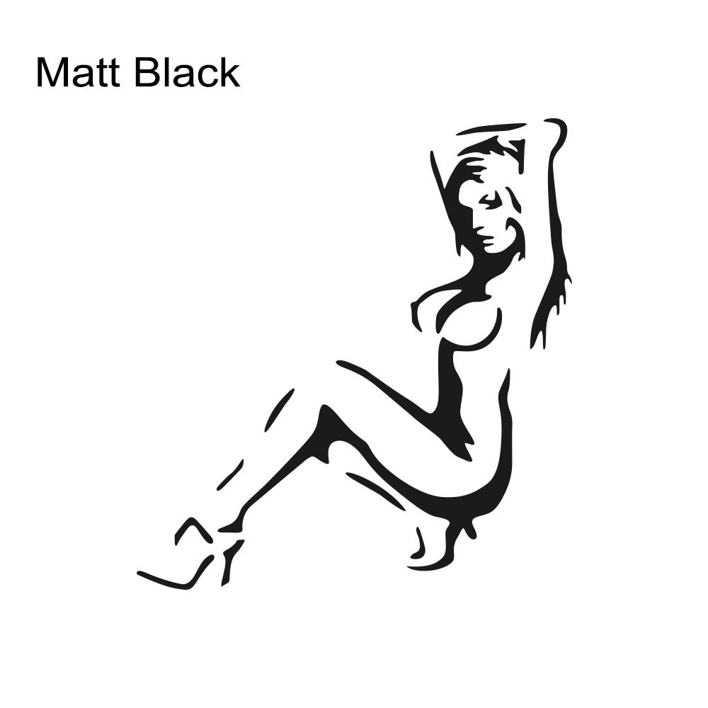 Universal Sexy Women Dancing Girl PVC Adhesive Removable Decal Stickers for Truck Window Motorcycle Wall Laptop DIY Car Graphics