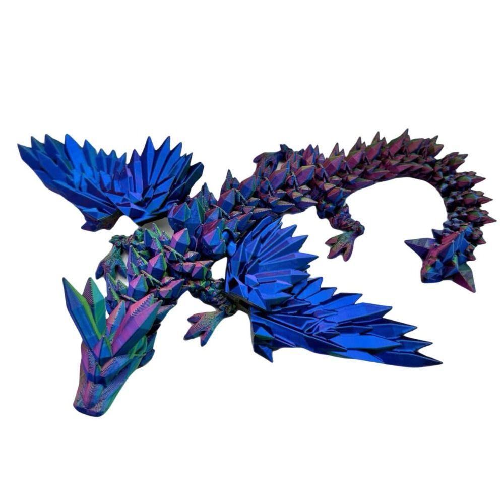 3D Dragon Realistic Dragon Statue Kid Gifts Animal Model New Printed Figures Animals