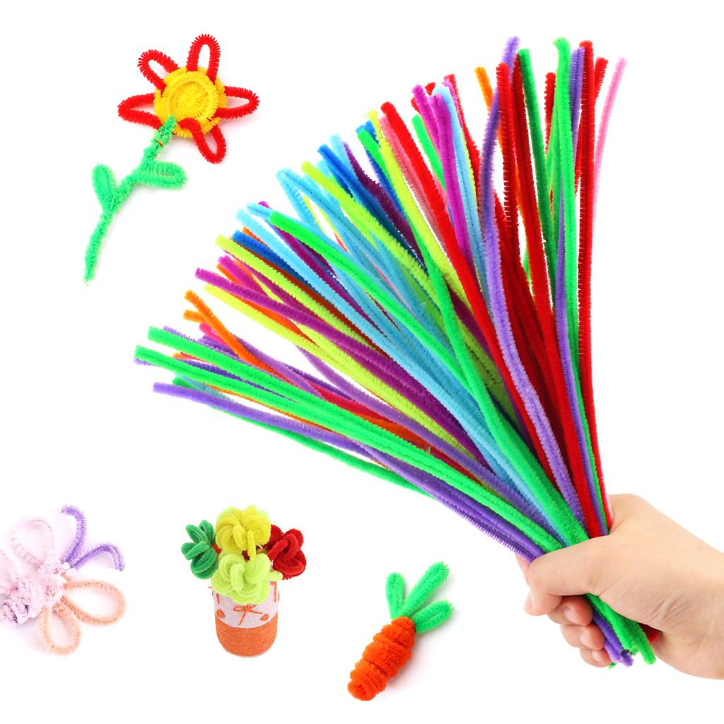 Colored Woolen Twisted Stick, Handmade DIY To Make Novel Toys, Rich Hands-on Ability, Can Also Be Used As Ornaments