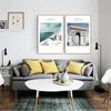 Berühmte Touristenattraktionen Leinwand Malerei Charmante Landschaft Landschaft Poster Drucke Nordic Stil Wand Kunst Bild Home Decor
