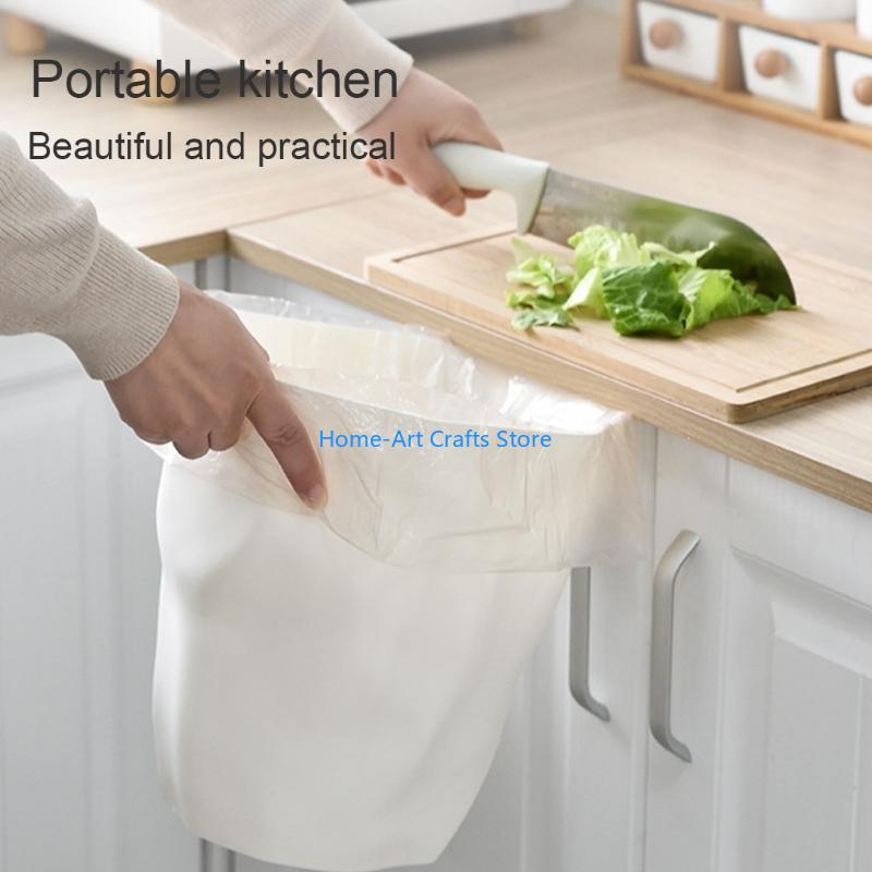 Y3NA Nordic Irregular Trash Can Modern Color Plastic Garbage Rubbish Bin Waste Basket Basin Bucket Flower Pot