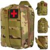 First Aid Survival Kit Tactical IFAK Pouch Supplied full set Molle Camping Kit with 18 EMT Tourniquet Items Emergency Outdoors
