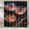 Cat Forest Washable Dirt-Resistant Shower Curtain Shower Head waterproof Polyester Bath Curtain For Home Decor Accessories