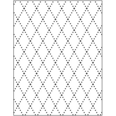 Embossing Matrix - Rhombus - 11 X 14 Cm