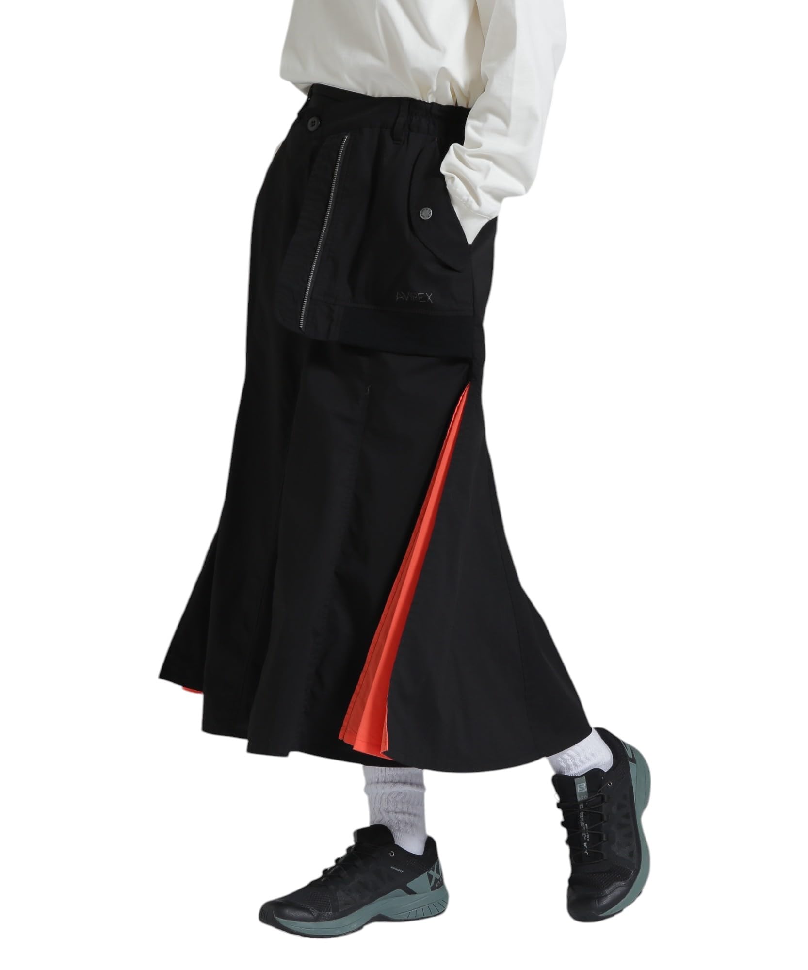 

AVIREX MILITARY MA-1 SKIRT women s M 010 black 783-5116602 чорний
