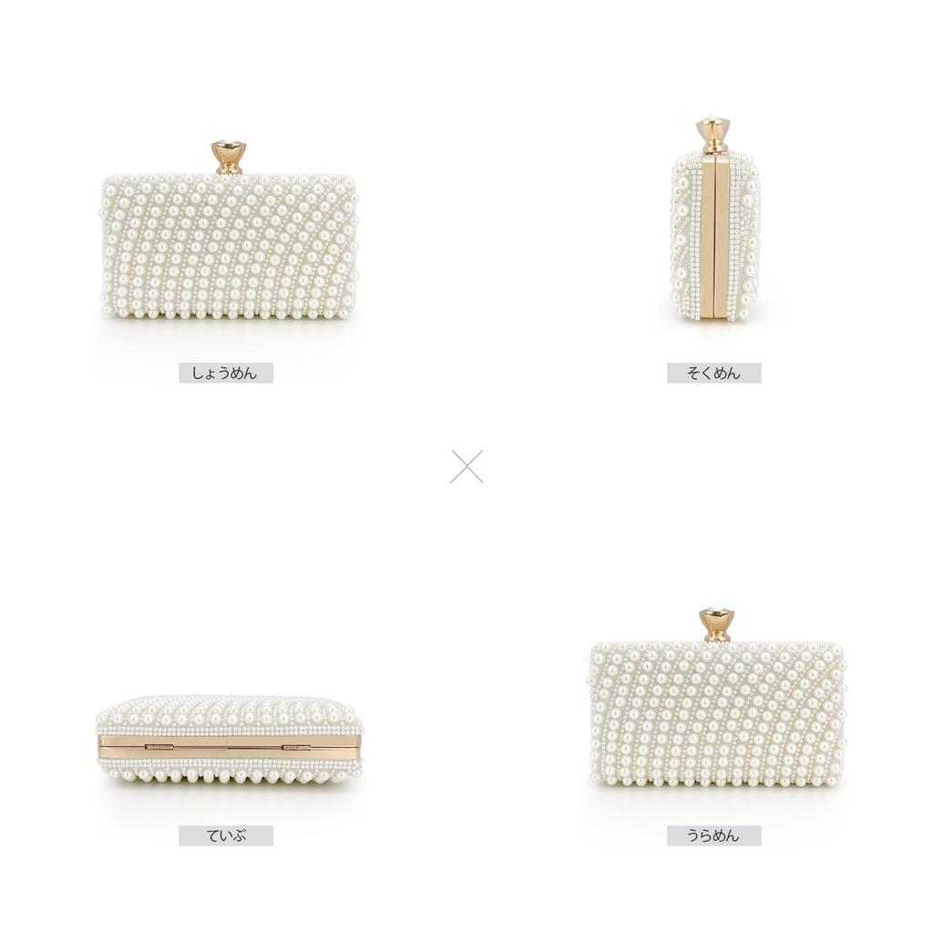 [BoleLOJin] Elegant Clutch Bag, Women's Travel Shoulder Bag, Women's Wedding Reception Bag, Formal Bag