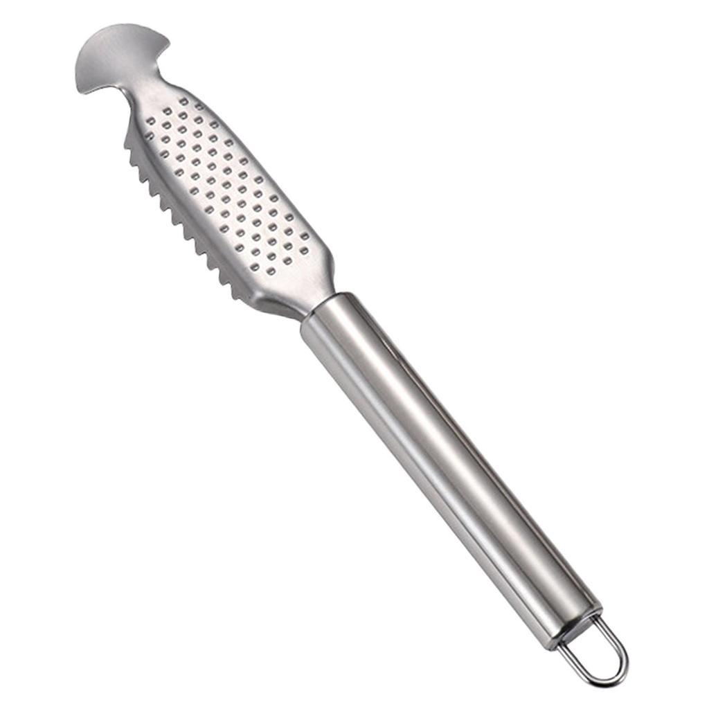 Fishes Scale Scraping Tool Stainless Steel Premium with Sawtooth Peeling Manual Fishes Scale Remover Cleaning Tools for Kitchen
