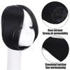 WTB Synthetic Wig Bangs Wig Piece Female Natural Front Forehead Can Be Divided Into Unilateral Splayed Bangs Wig Piece