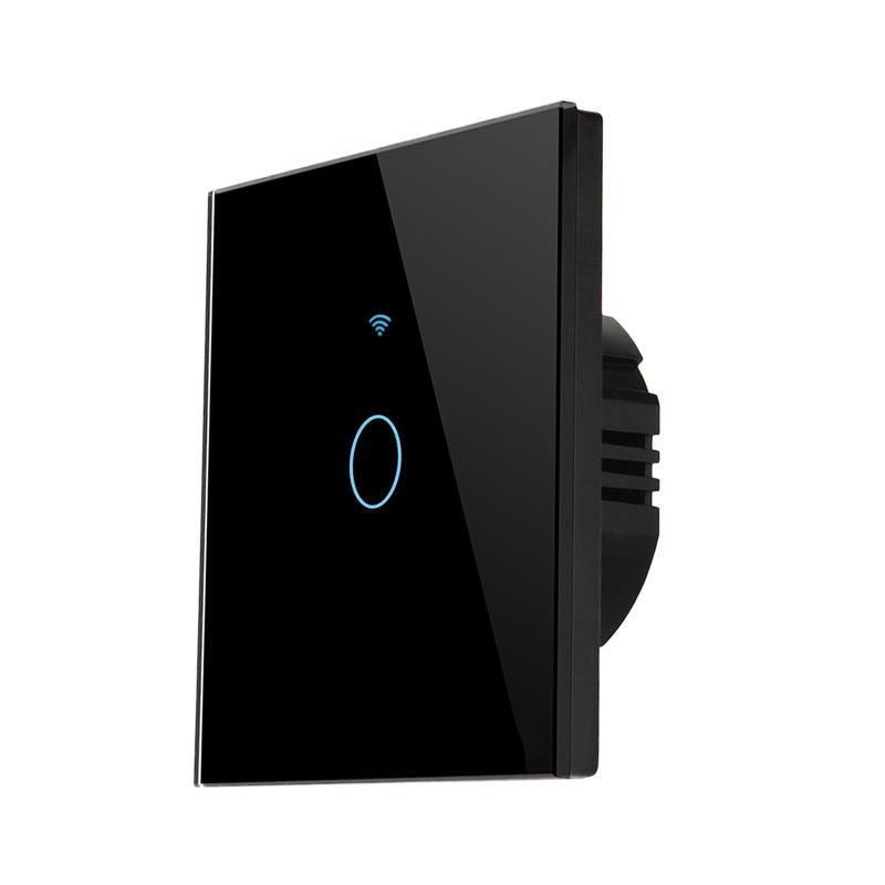 Matter European Standard Smart WiFi Touch Switch (Live/Neutral or Single Live Wire) with Alexa & HomeKit Compatibility.