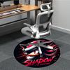 Shadow Hedgehog S-Sonic Office Round Area Rug, Indoor Mat Suitable For Office, Under Office Chairs Bedroom Living Room Home Decor, DT1212070
