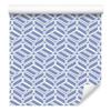 Wallpaper Geometric Pattern Blue, White and Azure 50x1000