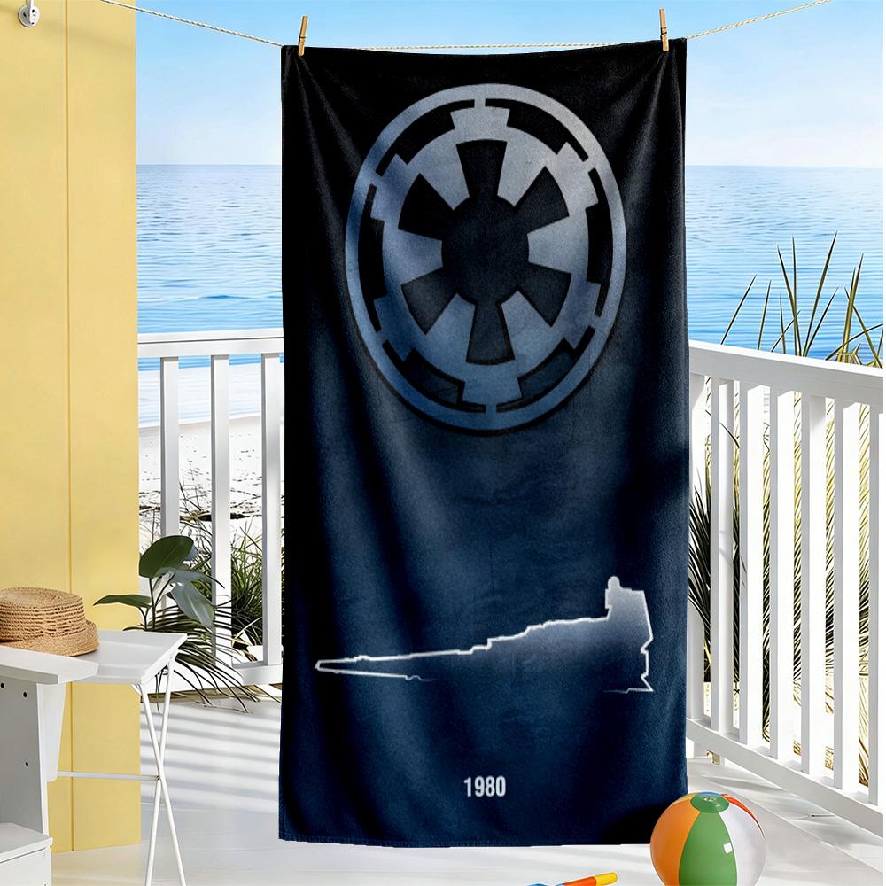 Star Wars Beach Towel Super Soft Absorbent Comfortable Lightweight Portable for Swimming,Beach,Camping, Travel, Beach Accessories,Gym