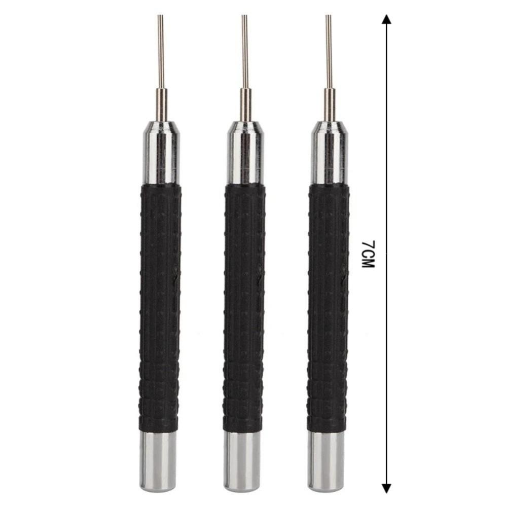 3Pcs Strap Link Design Watch Band Link Remover Alloy Pin Remover Tool Watchmaker