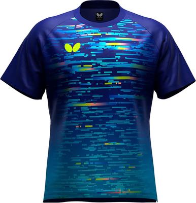 Tenue de jeu Kirial Bleu M [Butterfly] (Tennis de table) T-shirt 177