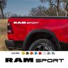 Pickup Rear Bed Side Stickers For Dodge RAM 1500 2500 Rebel Truck Graphics Brand Sport Decor Decals Vinyl Cover Auto Accessories