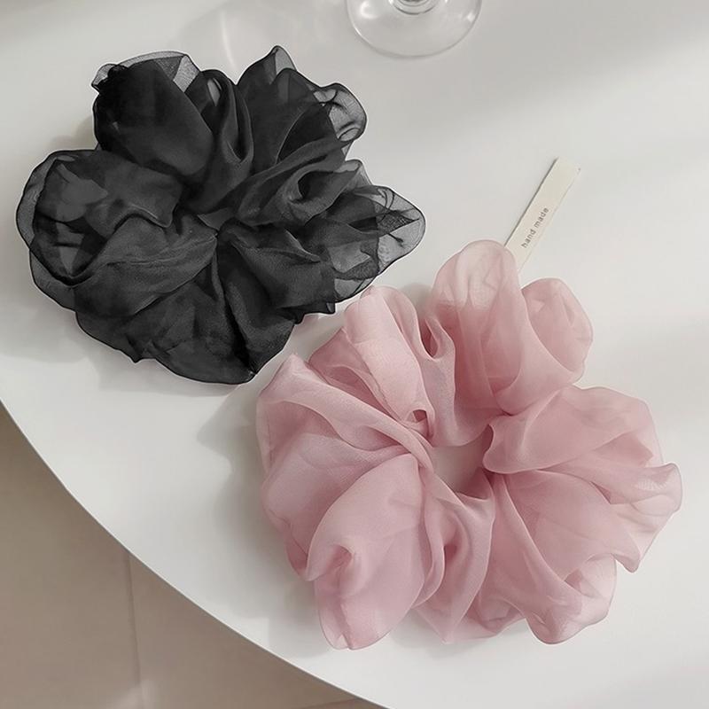 Romantic Hair Ties Scrunchies For Women Girls Unique Elegant Elastic Hair Ties Rubber Bands Hair Accessories Ponytail Holder
