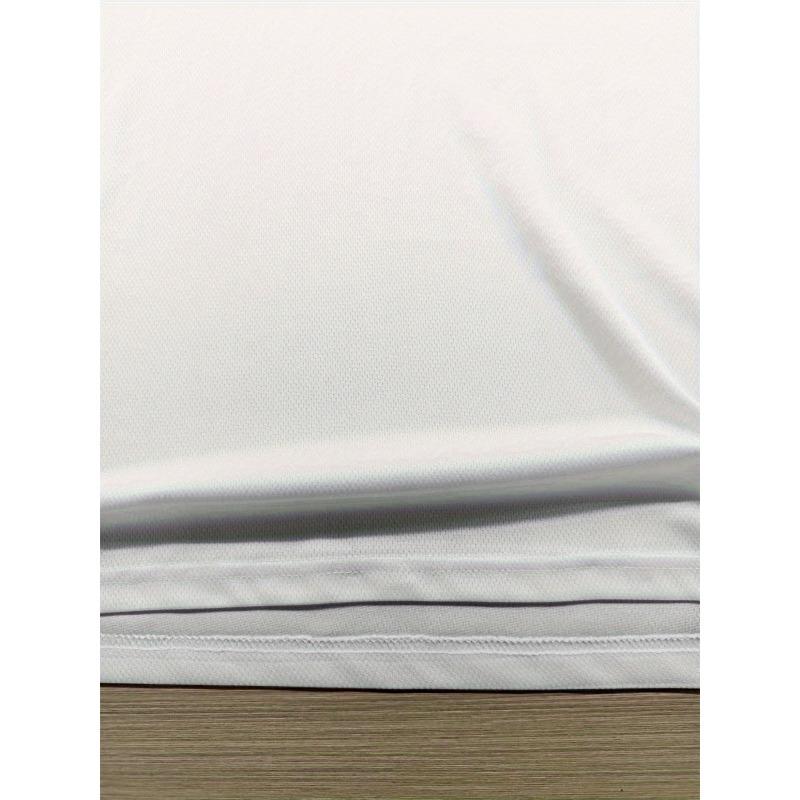 Europäische Größen Herren Grafik-T-Shirt Lässig Kurzarm-T-Shirt mit "GYM" Aufdruck, Atmungsaktiver Rundhalsausschnitt für den Sommer Bequeme Passform