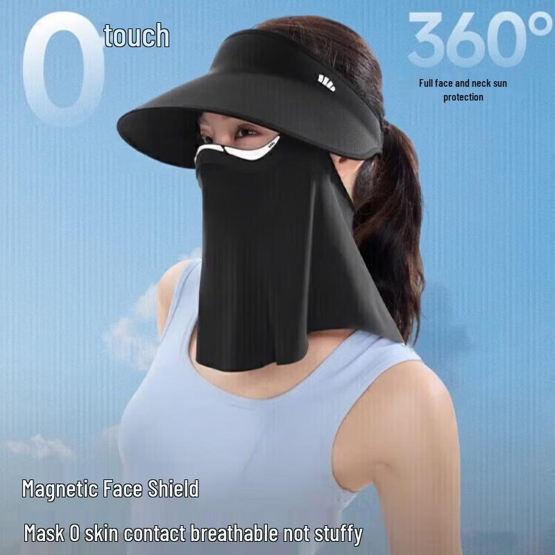 Jiaoxia Magnetic Sun Visor with Detachable Full-Face Mask