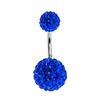 Žena vodní vrtačka Ball Belly Button Tělo činky Perforovaný prsten na břicho